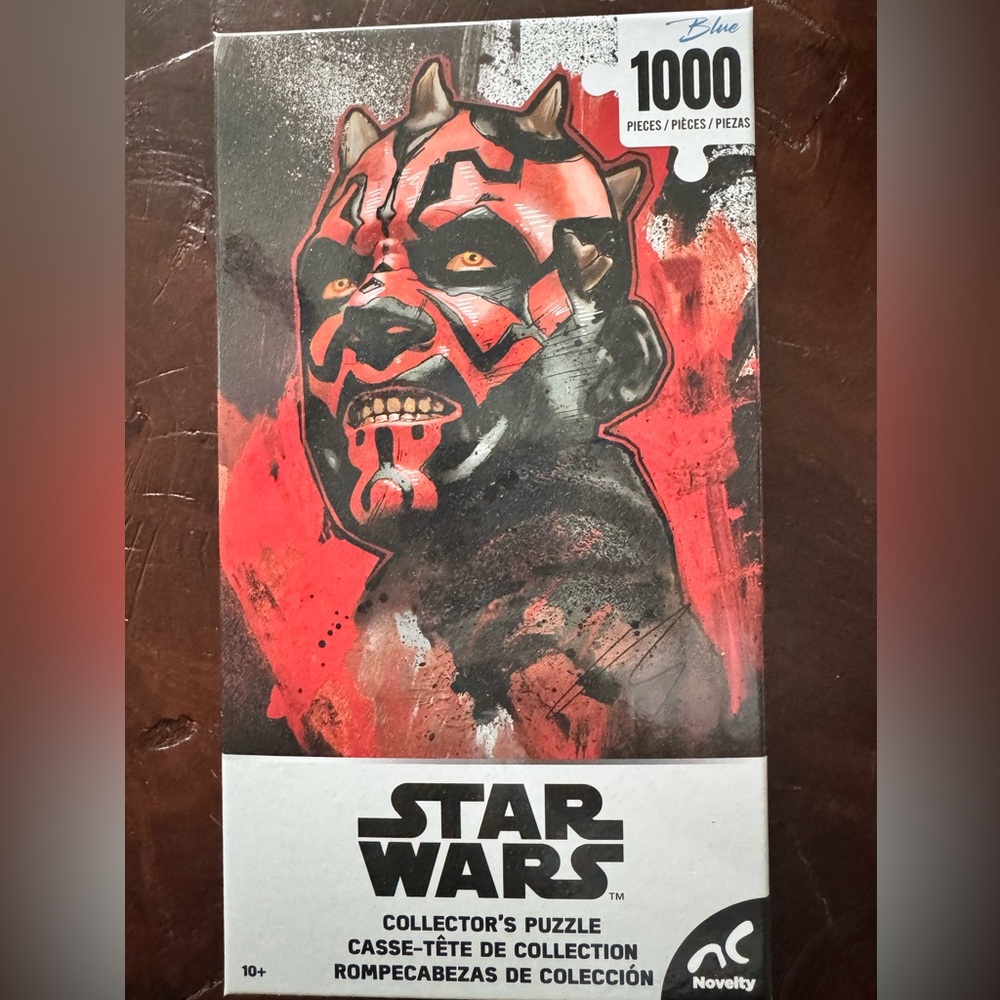 Star Wars Darth Maul Artwork Puzzle - Red, Black, Yellow